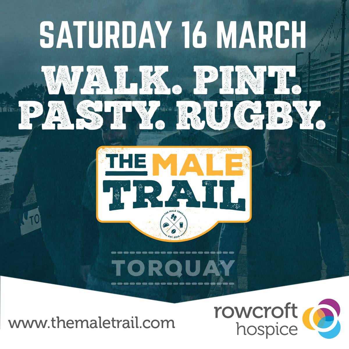 MALE TRAIL for Rowcroft Hospice